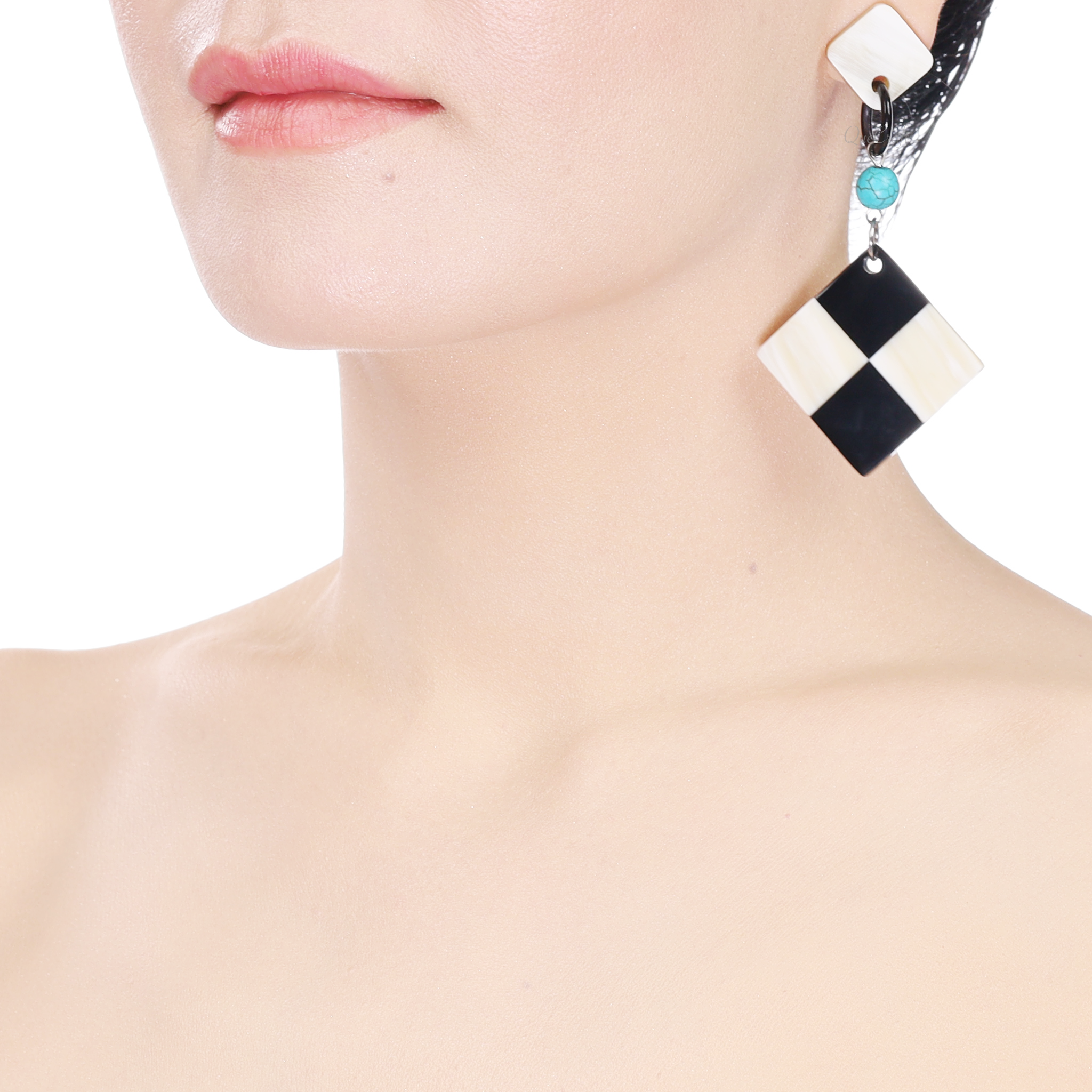 Horn Earrings #14014 - HORN JEWELRY