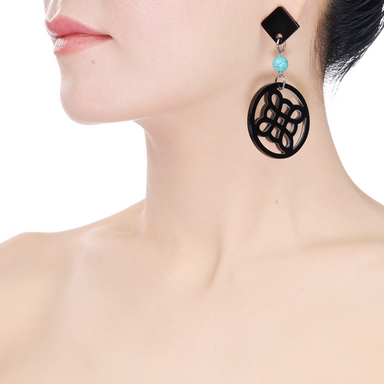Horn Earrings #14021 - HORN JEWELRY