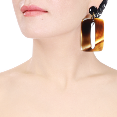 Horn Earrings #14032 - HORN JEWELRY