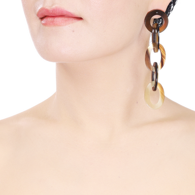 Horn Earrings #14036 - HORN JEWELRY
