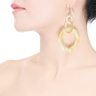 Horn Earrings #14043 - HORN JEWELRY