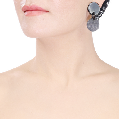 Horn Earrings #14045 - HORN JEWELRY