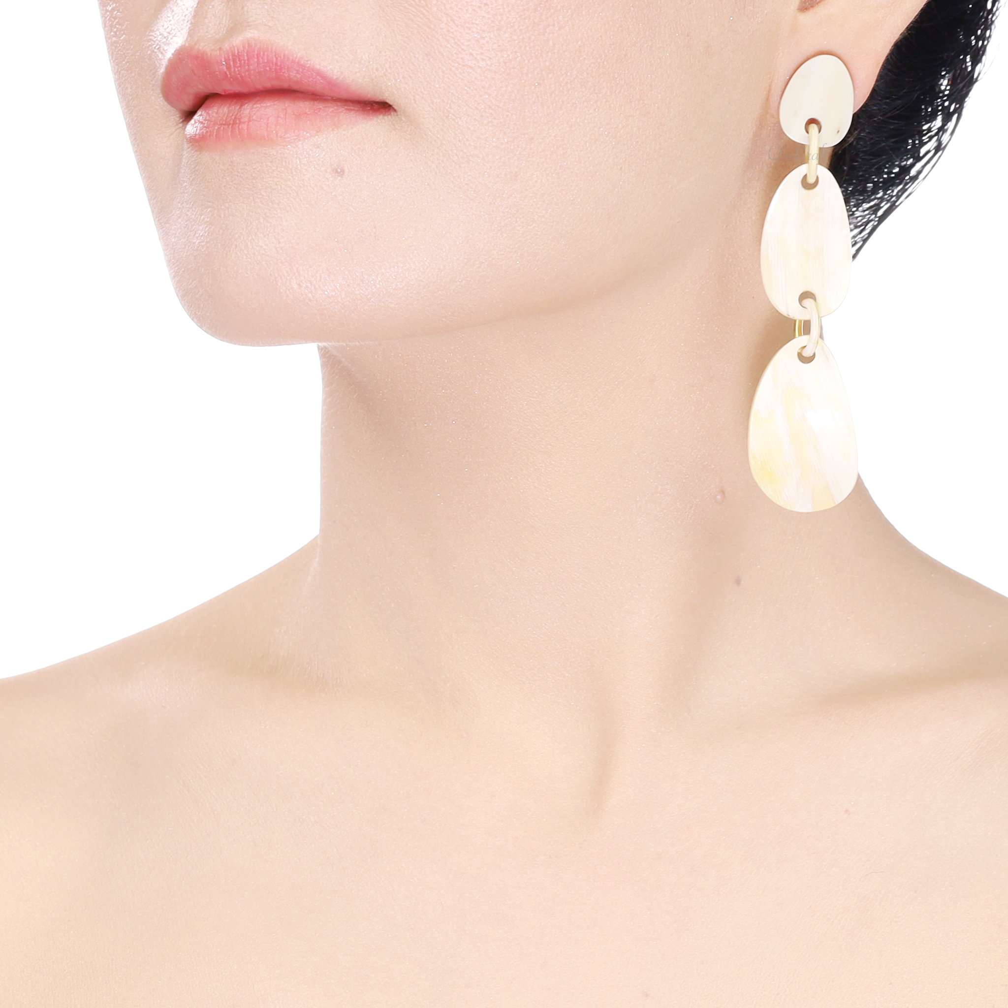 Horn Earrings #14046 - HORN JEWELRY