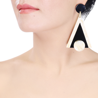 Horn Earrings #14051 - HORN JEWELRY