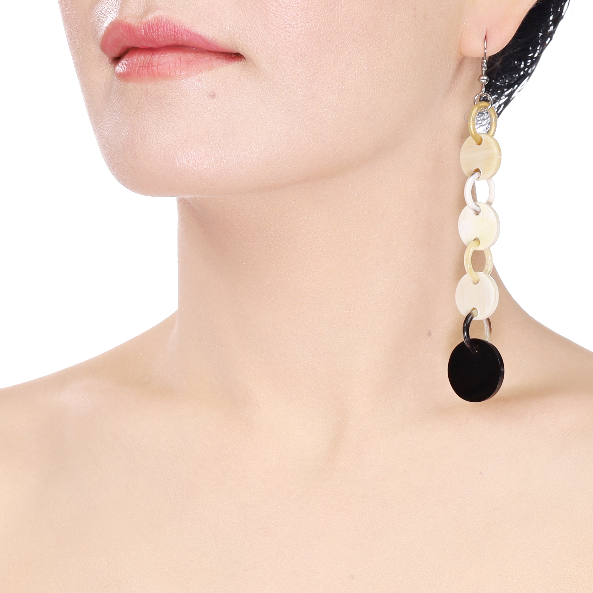Horn Earrings #14055 - HORN JEWELRY
