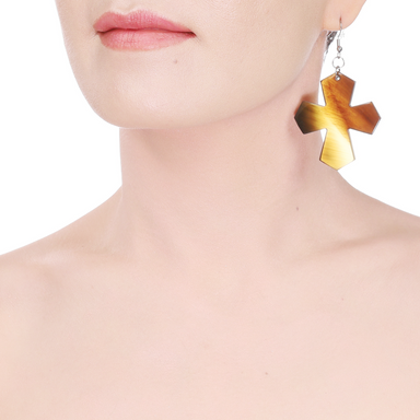 Horn Earrings #14068 - HORN JEWELRY