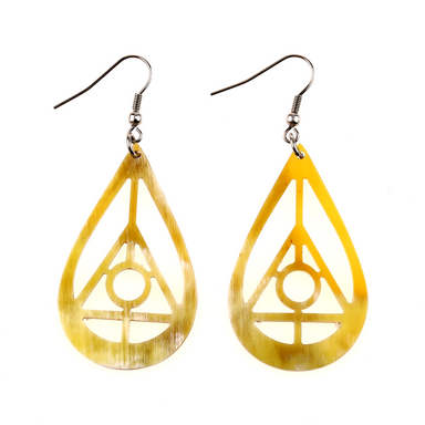 Horn Earrings #14126 - HORN JEWELRY