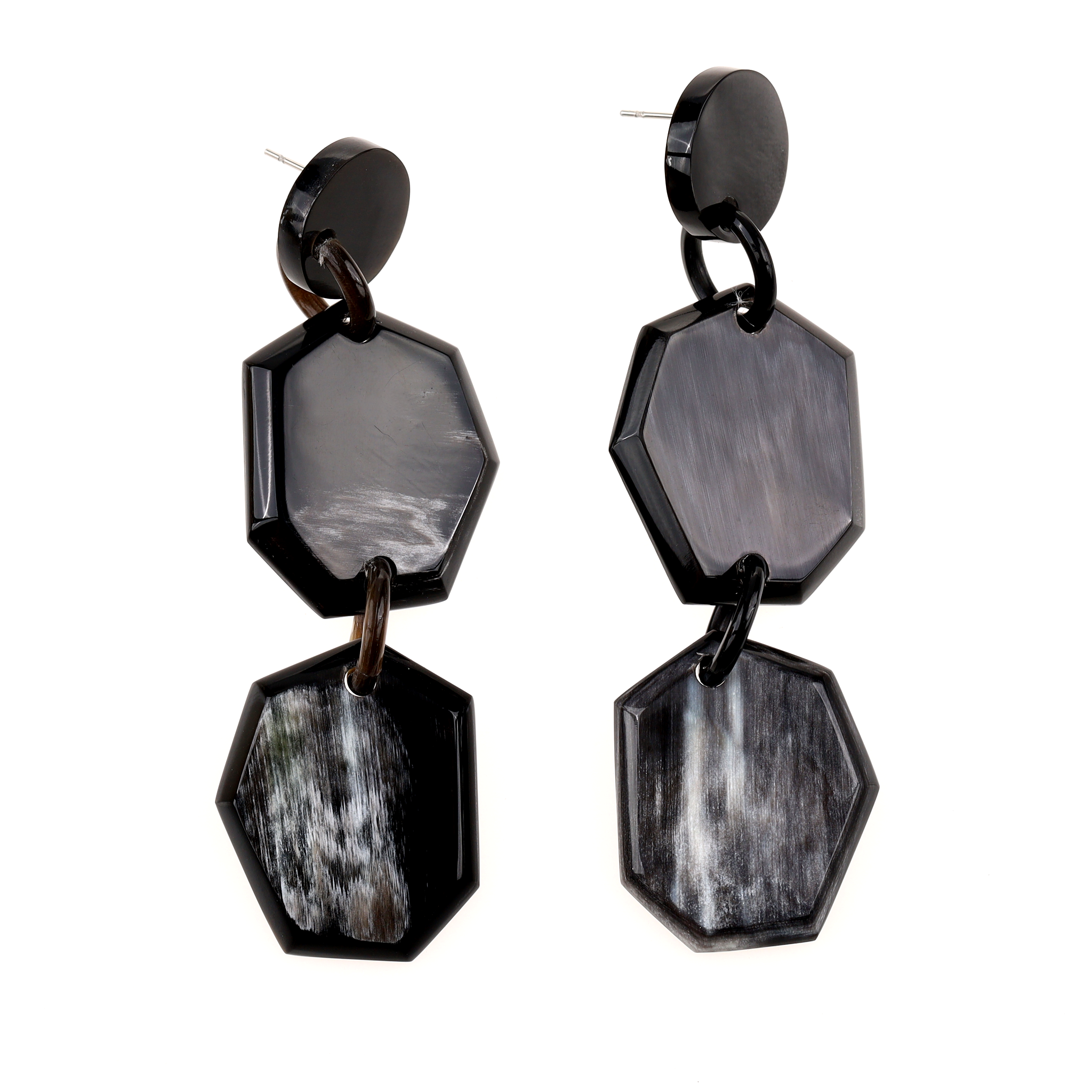 Horn Earrings #14129 - HORN JEWELRY