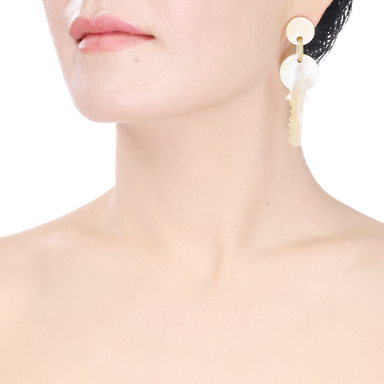 Horn Earrings #14153 - HORN JEWELRY