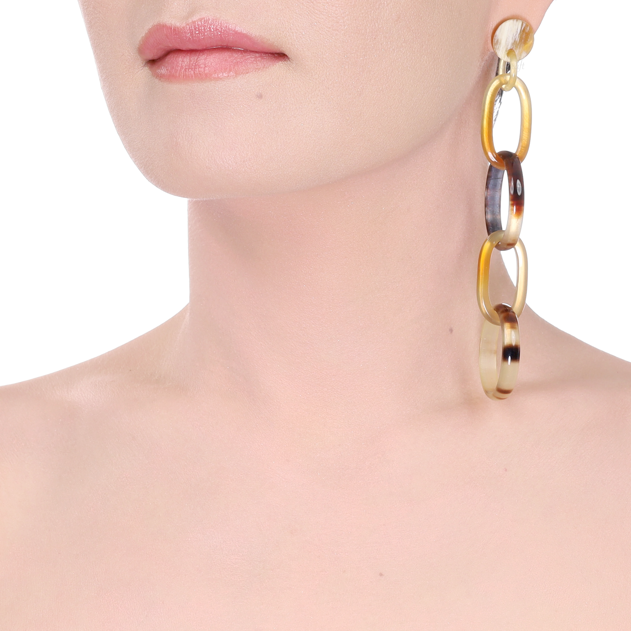 Horn Earrings #14205 - HORN JEWELRY