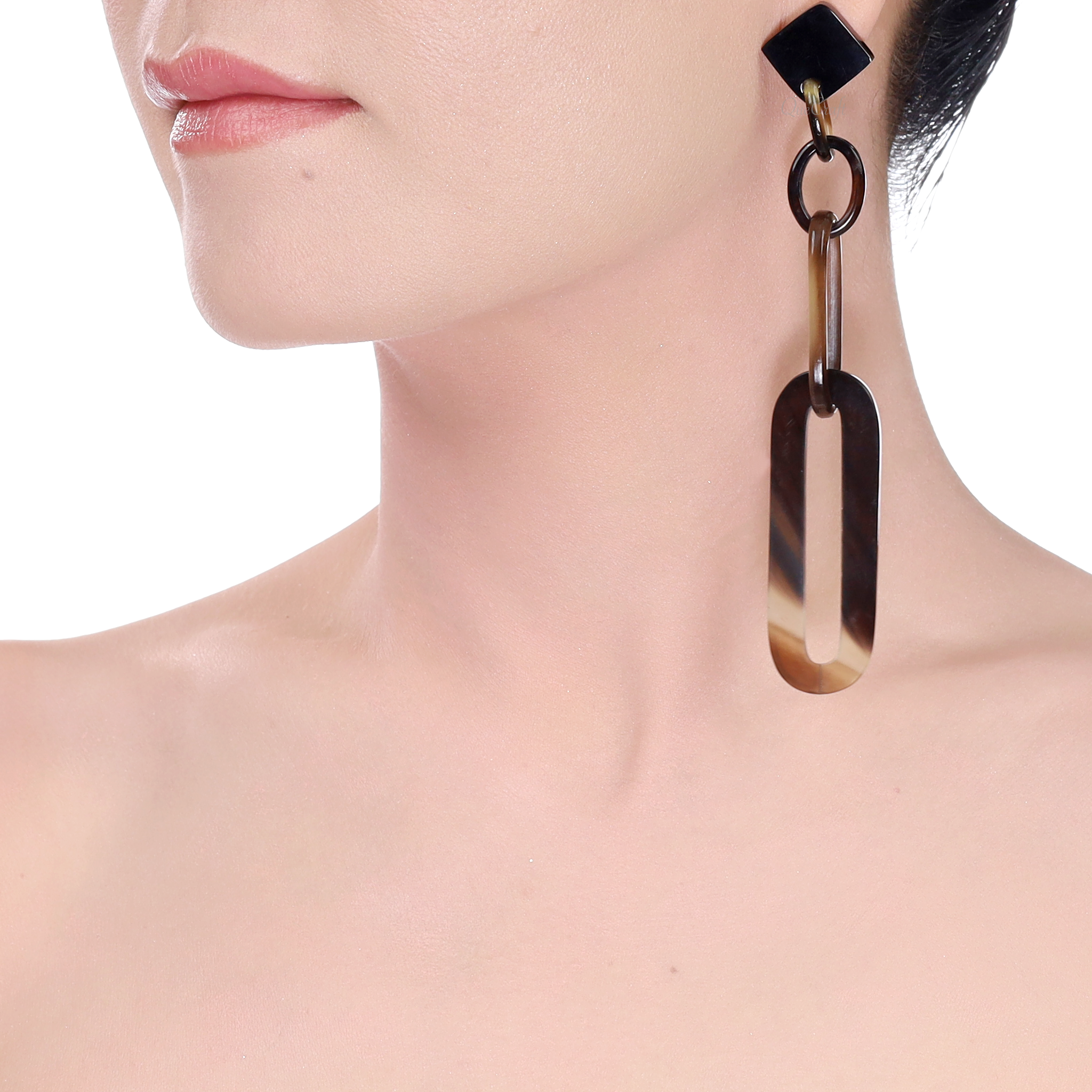 Horn Earrings #14206 - HORN JEWELRY