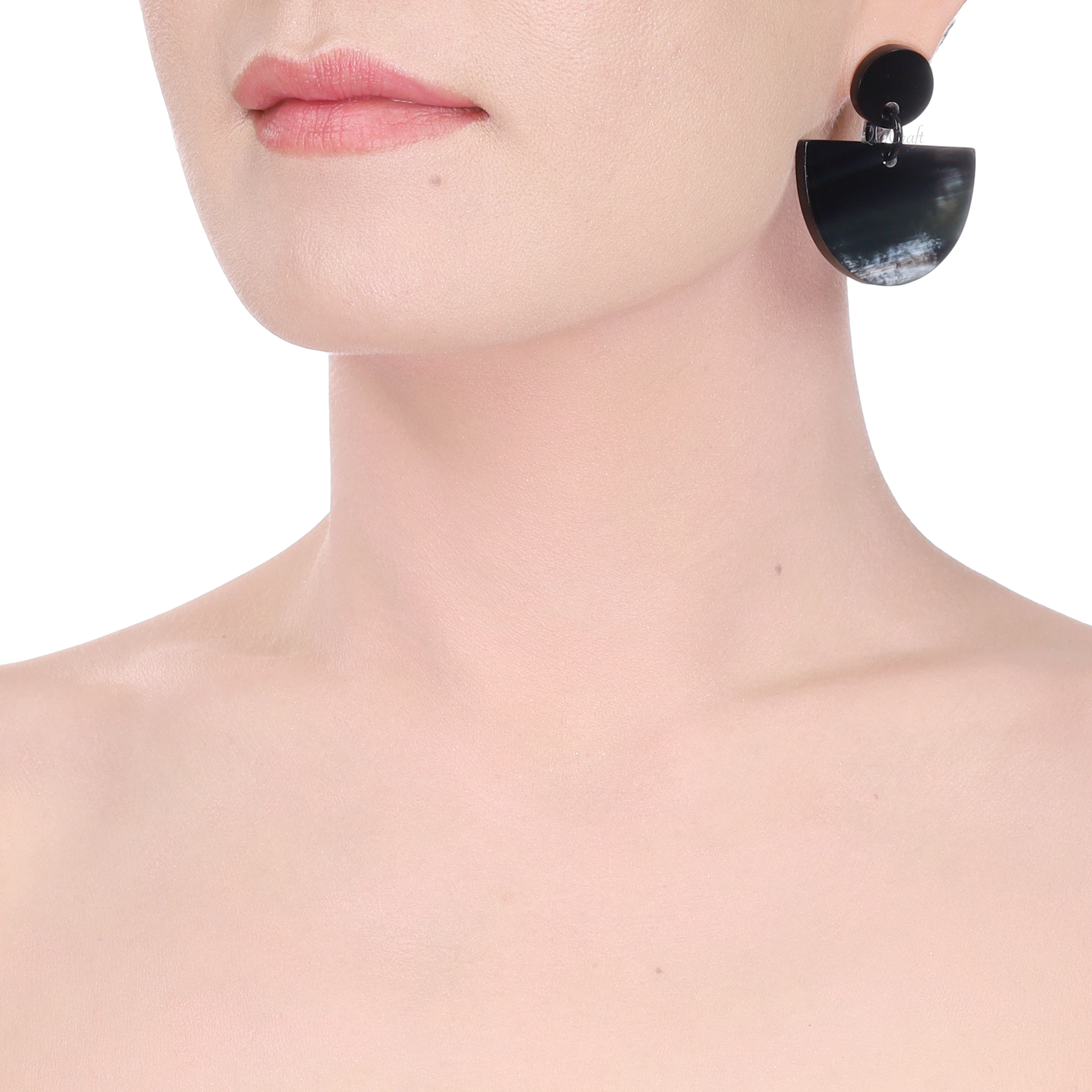 Horn Earrings #14207 - HORN JEWELRY