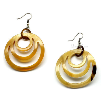 Horn Earrings #10038 - HORN JEWELRY