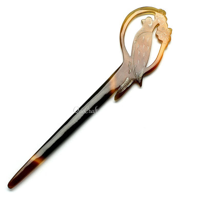 Horn Hair Stick #10520 - HORN JEWELRY