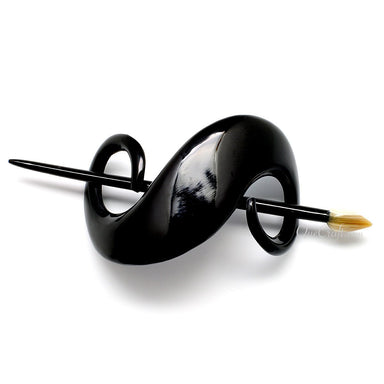 Horn Hair Barrette #10922 - HORN JEWELRY