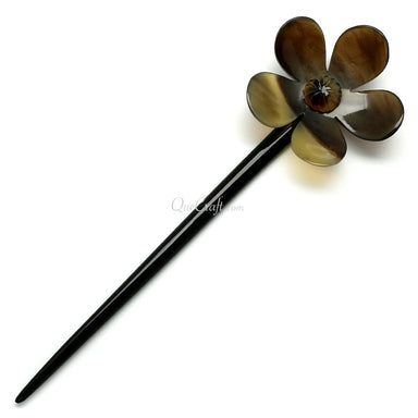 Horn Hair Stick #10640 - HORN JEWELRY
