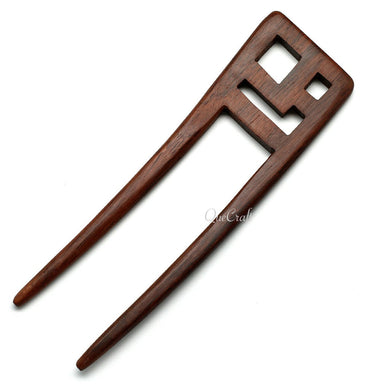 Rosewood Hair Pin #5600 - HORN JEWELRY