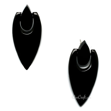 Horn Earrings #10376 - HORN JEWELRY
