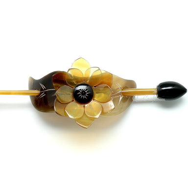 Horn Hair Barrette #10885 - HORN JEWELRY