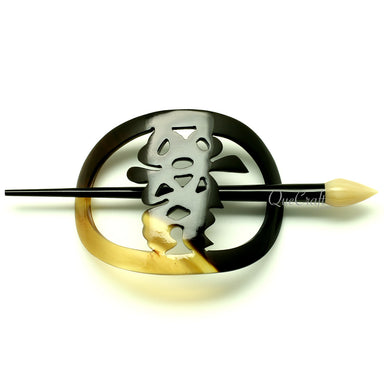Horn Hair Barrette #10918 - HORN JEWELRY