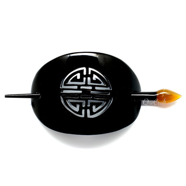 Horn Hair Barrette #10952 - HORN JEWELRY