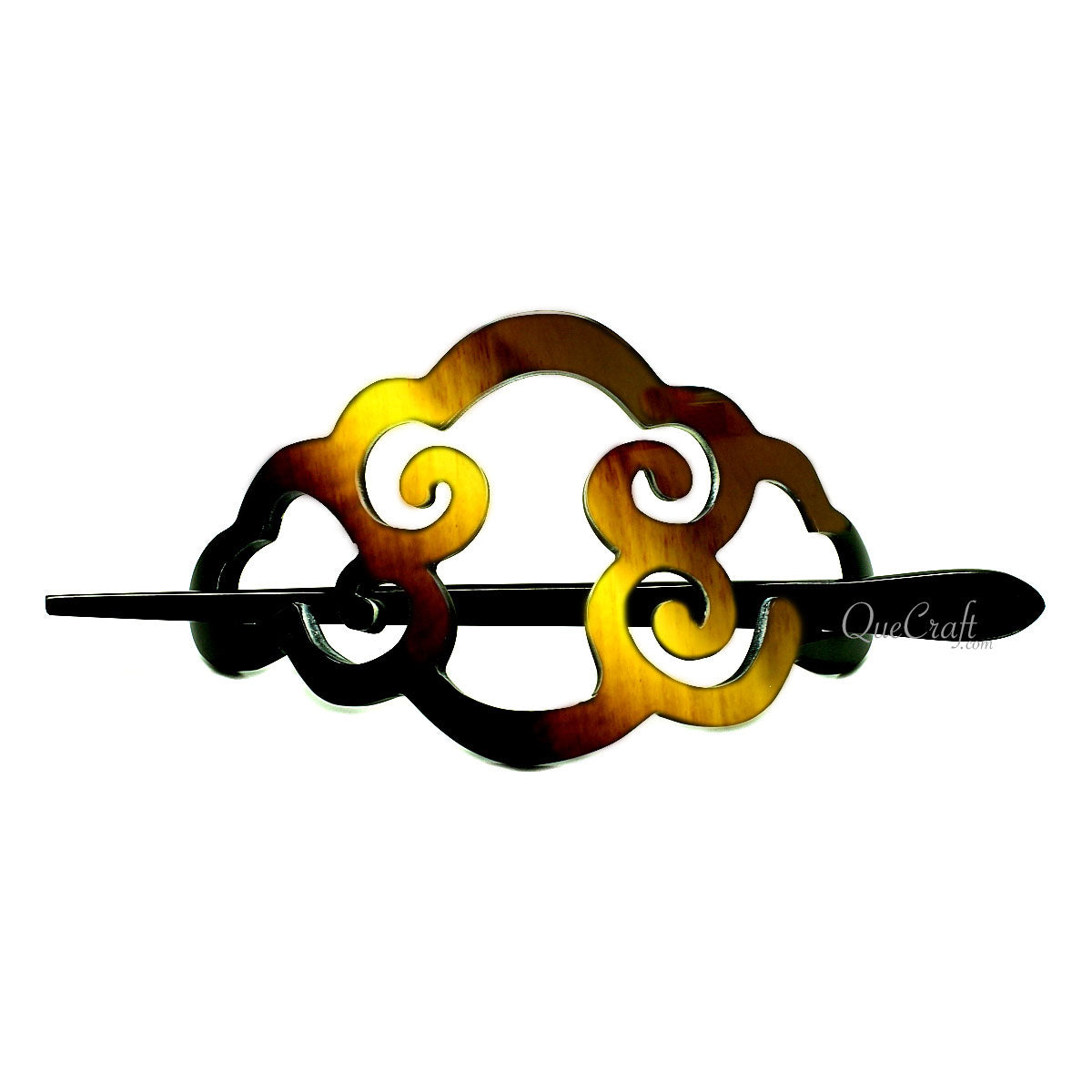 Horn Hair Barrette #11119 - HORN JEWELRY