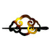Horn Hair Barrette #11119 - HORN JEWELRY