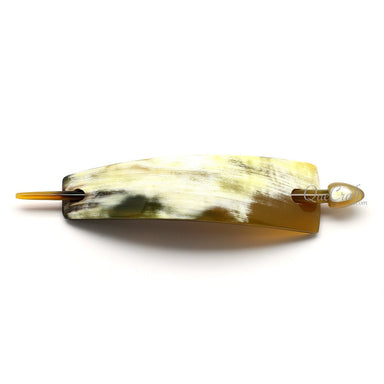 Horn Hair Barrette #12404 - HORN JEWELRY