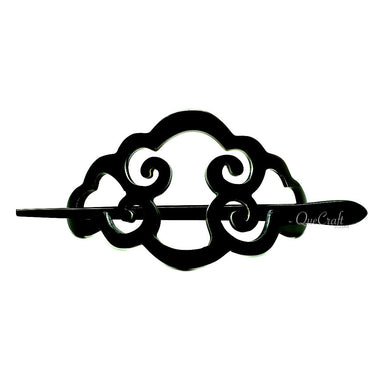 Horn Hair Barrette #12719 - HORN JEWELRY