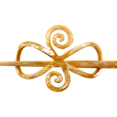 Horn Hair Barrette #14130 - HORN JEWELRY