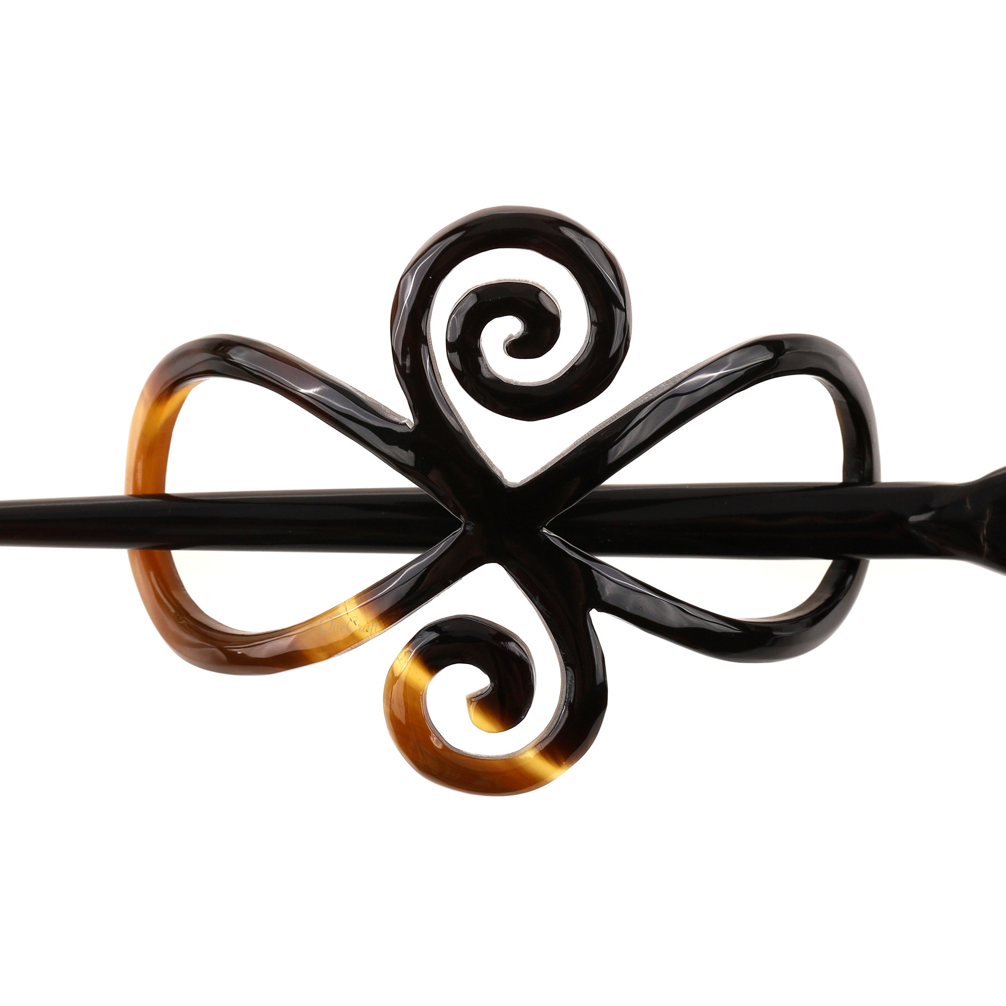 Horn Hair Barrette #14132 - HORN JEWELRY