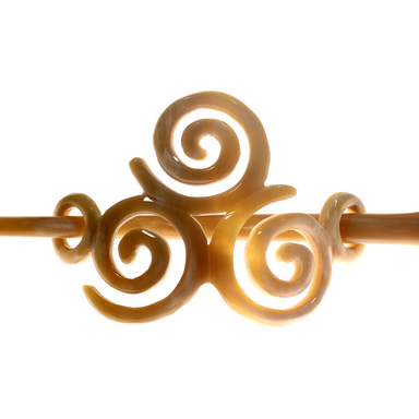Horn Hair Barrette #14156 - HORN JEWELRY