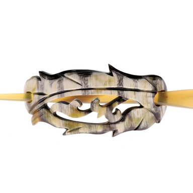 Horn Hair Barrette #14169 - HORN JEWELRY