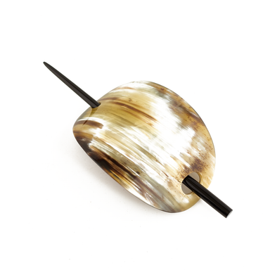 Horn Hair Barrette #14236 - HORN JEWELRY