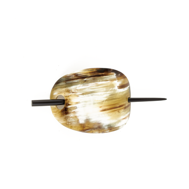 Horn Hair Barrette #14236 - HORN JEWELRY