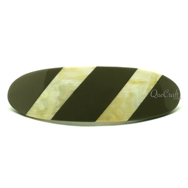 Horn & Lacquer Hair Clip #12775 - HORN JEWELRY