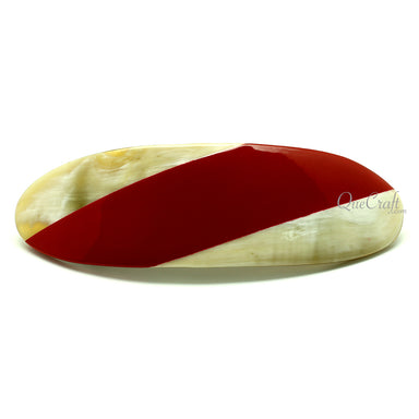 Horn & Lacquer Hair Clip #12776 - HORN JEWELRY