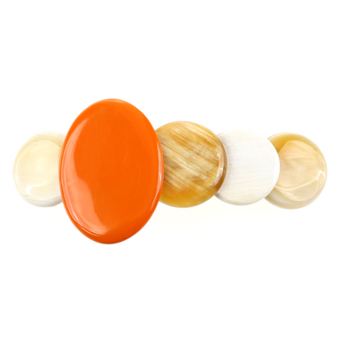 Horn & Lacquer Hair Clip #13476 - HORN JEWELRY