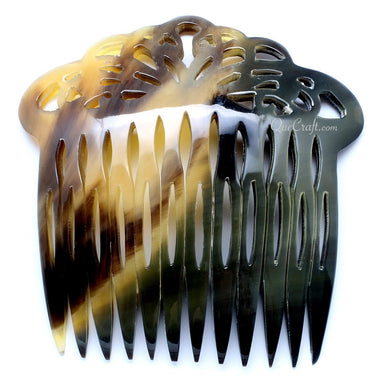Horn Hair Comb #10665 - HORN JEWELRY