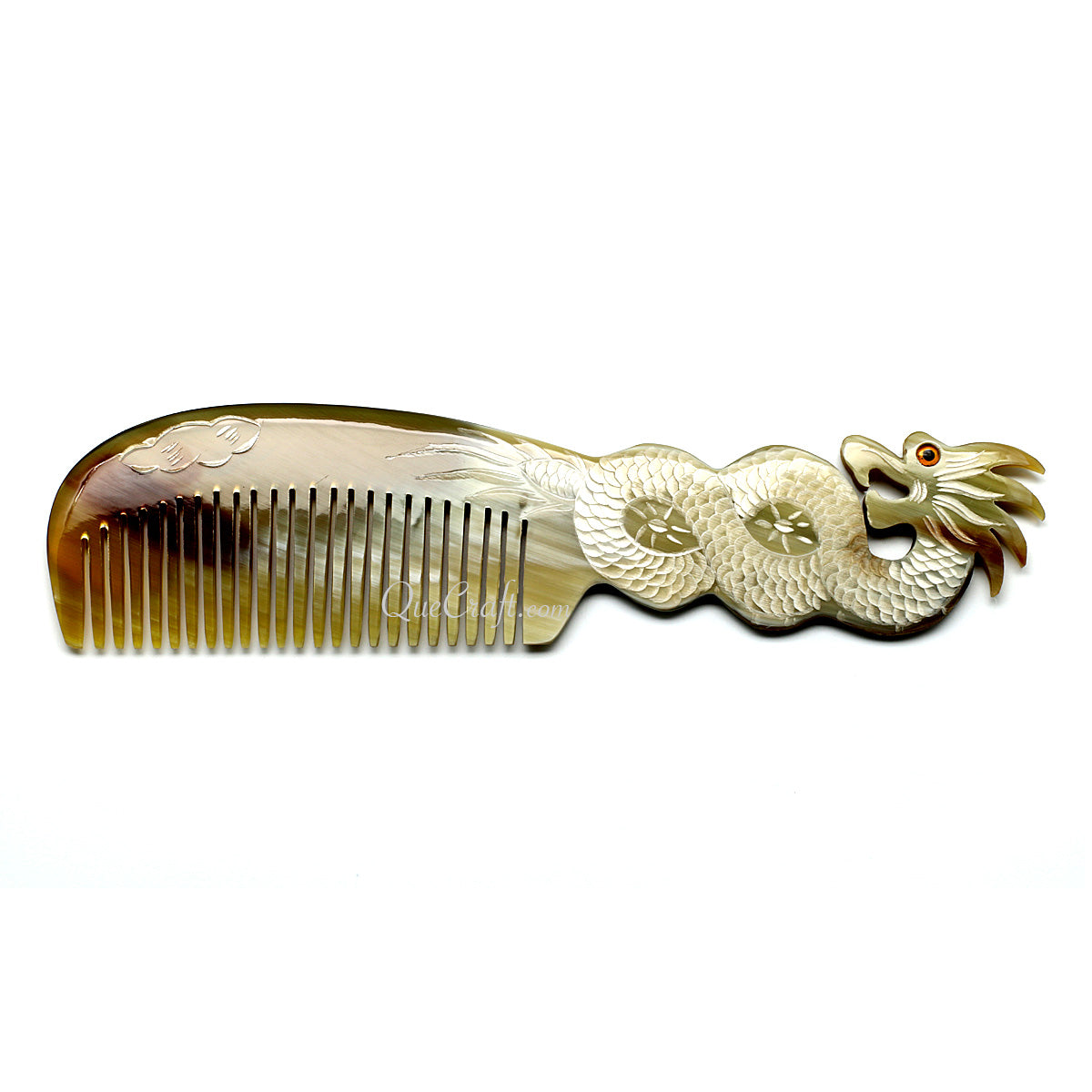 Horn Hair Comb #10864 - HORN JEWELRY