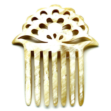 Horn Hair Comb #11337 - HORN JEWELRY