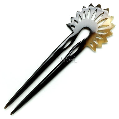 Horn Hair Pin #10599 - HORN JEWELRY
