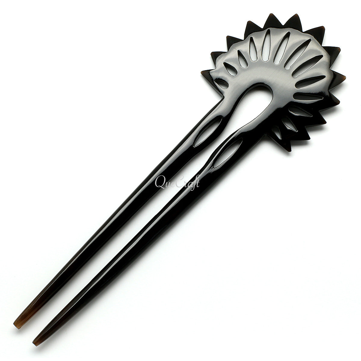 Horn Hair Pin #10601 - HORN JEWELRY