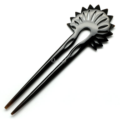 Horn Hair Pin #10601 - HORN JEWELRY