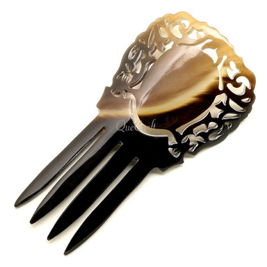 Horn Hair Pin #12264 - HORN JEWELRY