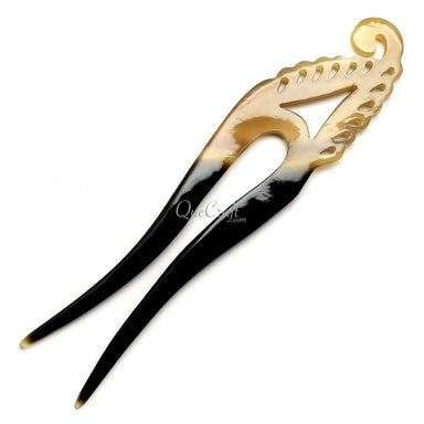 Horn Hair Pin #12464 - HORN JEWELRY
