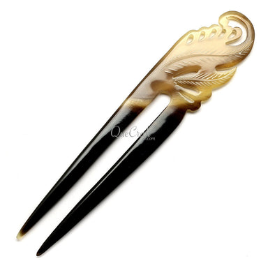 Horn Hair Pin #12465 - HORN JEWELRY