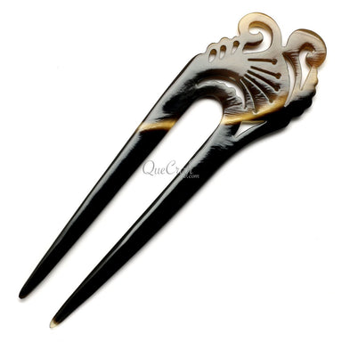 Horn Hair Pin #12466 - HORN JEWELRY