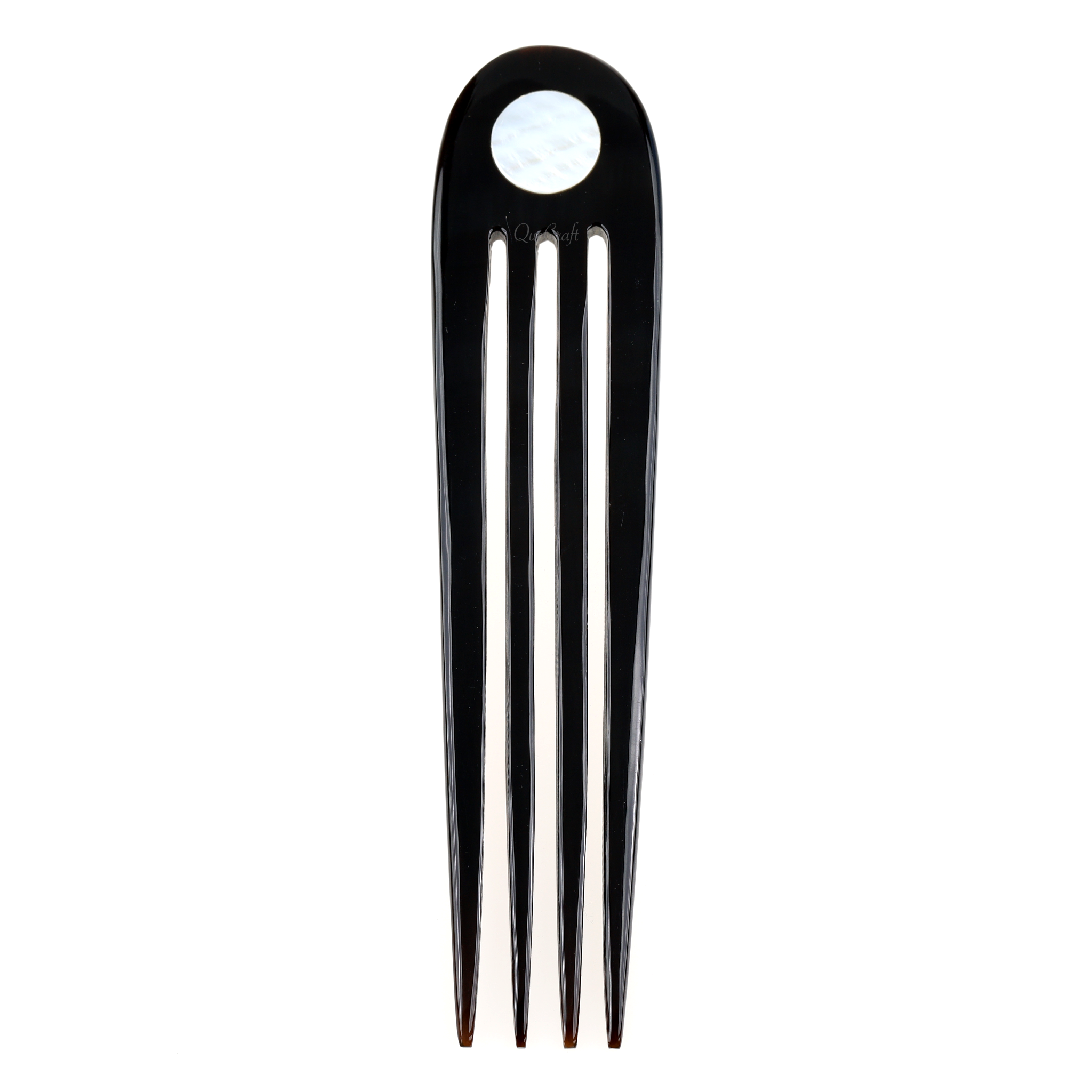 Horn & Shell Hair Pin #14080 - HORN JEWELRY