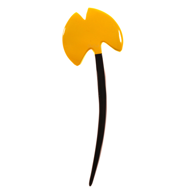 Horn & Lacquer Hair Pin #14192 - HORN JEWELRY